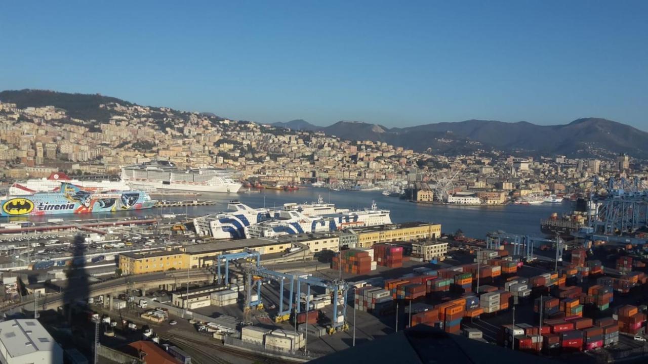 Il Molo Appartement Genua Buitenkant foto